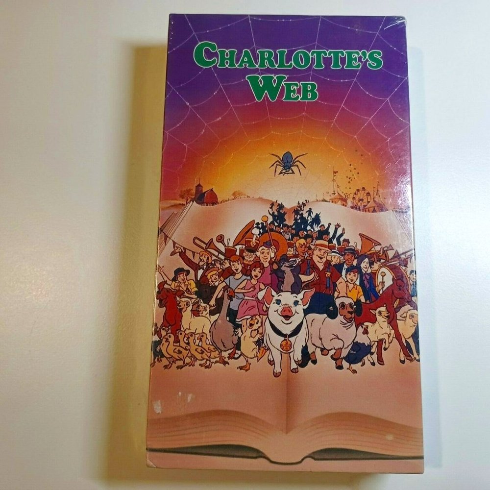 Charlotte's Web 1991 VHS Sealed New  Hanna Barbera Animated Version Cartoon